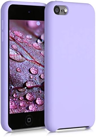 силиконов калъф kwmobile TPU съвместим с Apple iPod Touch 6G / 7G (6-ти и 7-то поколение) - Мек, Гъвкав защитен калъф - Лавандула