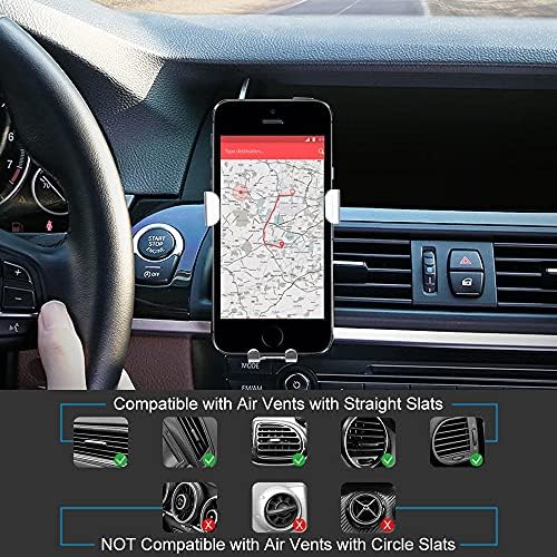 Притежател на Мобилен Телефон Битник Fox Car Interior Phone Mount Air Vent Клип Регулируема за Смартфон