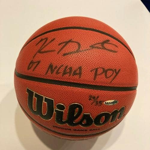 Кевин Дюрант 2007 Играч на годината на NCAA Начинаещ, Подписали баскетболен договор UDA - Баскетболни топки с автографи