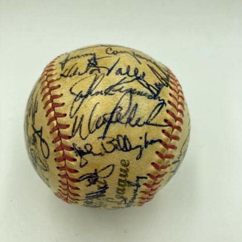 Добър отбор Лос Анджелис Доджърс , 1966 г Подписа бейзболни 35 топки с автографи на JSA COA