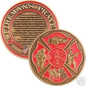 Монети За всичко, Което Пожелаете, Включително Монета за молитва пожарникар