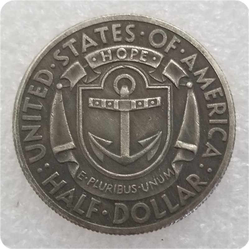 Старинни Занаяти Полдоллара САЩ 1936 RH-DE Колекция Сребърни долара