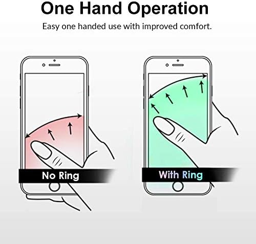 Притежателят на пръстена за телефон-Поставка за улавяне на Безименния пръст за мобилен телефон с възможност за завъртане на 360 градуса, Синьо, Лилаво, Розово Дизайн