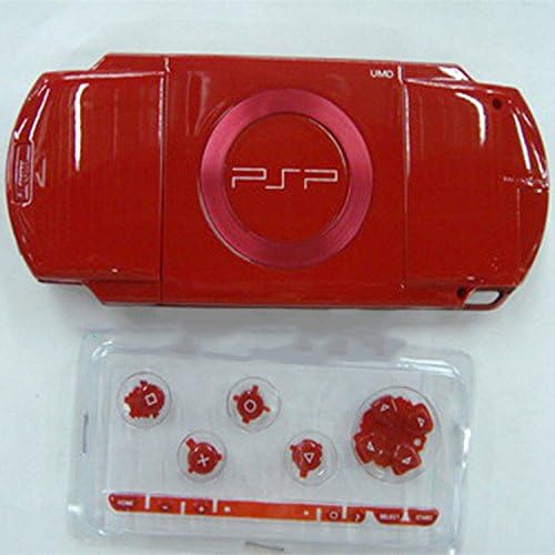 Замяна на Капака на корпуса в колекцията с Копчета и Гайки За PSP 1000 PSP1000-Червен