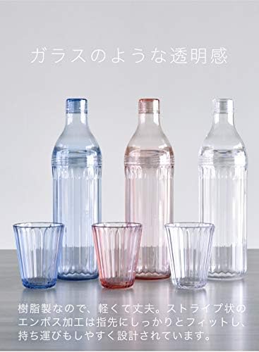 Стомна CB Japan UCA, Прозрачен, 0,3 литра (1,0 л), Пластмаса, Ечемик чайника, Бутилка LS