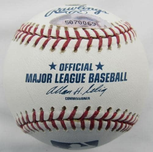 Монте Ъруин Подписа Автограф Rawlings Baseball с Голограммой HOF Insc MLB MR9 - Бейзболни топки с Автографи