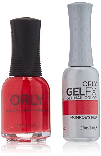 Orly Идеалната двойка, която съчетава лак и гел Duo, Monroe's Red