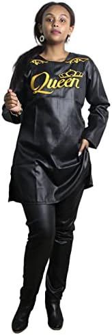 Дамски дрехи TIDOIRSA от две части, Комплект от Topa с дълги ръкави и Панталон с принтом, Африканска Дрехи за Жени