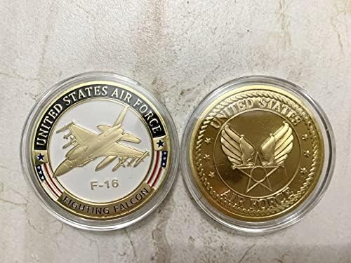 Монета на повикване ВВС на САЩ F-16 Боен сокол