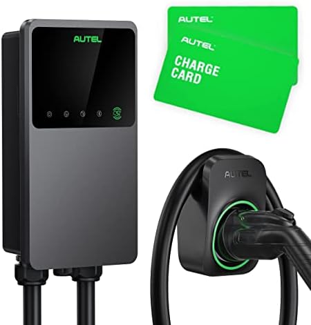 Зарядно устройство Autel MaxiCharger за домашно электромобиля (EV) с RFID карта, мощност до 40 Ампера, 240, EVSE