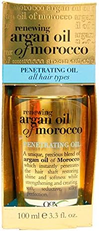 Възстановително Мароканско Арганово проникване масло Organix, 3.3 FZ (Опаковка от 6 броя)