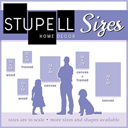 Ръководство по процедури Stupell Home Décor - Стенни дъска Laundy Icons, 10 x 0,5 x 15, С гордост произведена в