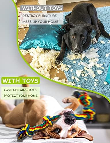 IVYQXG Играчки за Агресивни кучета, Играчки за Агресивни кучета, Интерактивни Играчки за Кучета, Играчки за по-Големи