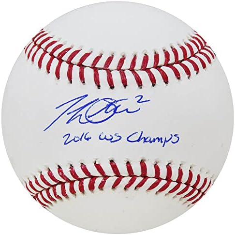 Томи Ла Стела е подписал Официален договор Роулингса с MLB Бейзбол w / WS Champs - Бейзболни топки с автографи