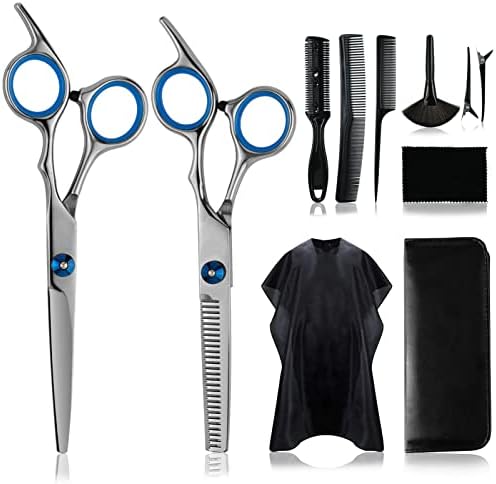 Комплект Ножици За Подстригване Професионален Комплект Ножици за Остри Ножици за коса от Неръждаема Стомана за мъже