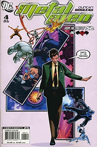 Метални хората (3-та серия) 4 VF ; комиксите DC