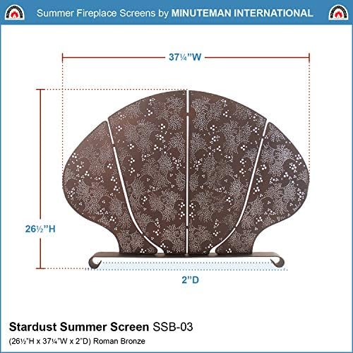 Годишният екран Minuteman International SSB-03 Звезден прах, сив