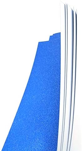 TooMeeCrafts 11 см на 8 см от лъскавата хартия, картон, ярко син цвят, опаковка от 10