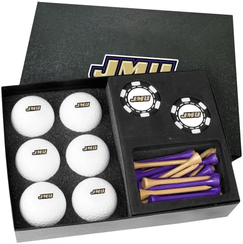 Подаръчен Комплект Venture Golf James Madison Dukes с Черни Покер чипове RD-1