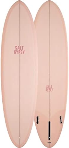Дъска за сърф Salt Цигански Mid Tide - Нюанс женски Руж, 7 фута, 4 инча