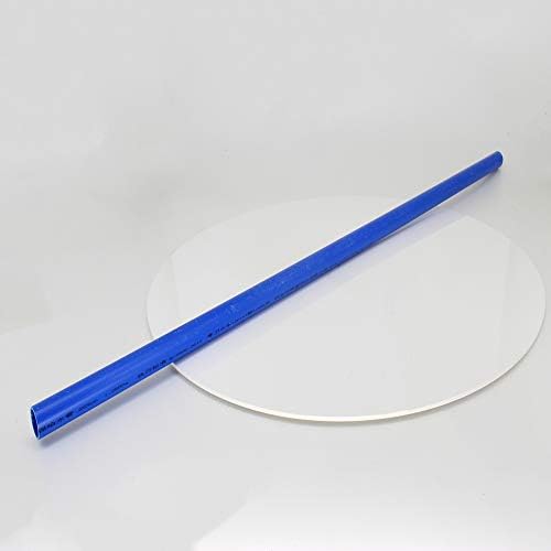 Bettomshin PVC Пластмасова Твърда Тръба 23 мм Вътрешен Диаметър 25мм Външен Диаметър 1000 мм Дължина на Небьющаяся