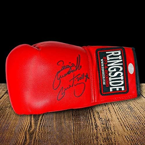 Боксови ръкавици Sergio Martínez Maravilla с автограф на ринга - Боксови ръкавици с автограф
