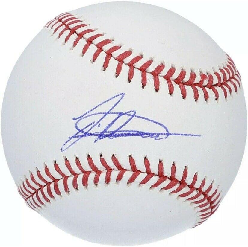 Джассон Домингес Подписа бейзболни топки с автографи на Ню Йорк Янкис Fanatics COA - Бейзболни топки С автографи