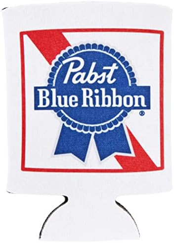 Охладител за консервиране на буркани с класически логото Pabst Blue Ribbon на 12 унции с изолация