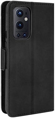 Калъф HualuBro за OnePlus 9 Pro, Магнитна Защита на Цялото тяло, устойчив на удари Кожен калъф-портфейл с панти