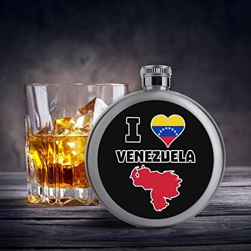 Аз обичам Венецуела флакони за алкохол, фляжка за вино от неръждаема стомана, множество фляжка за мъже и жени