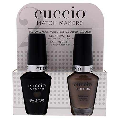Cuccio Сватовник - Цветен лак за нокти и гел-лак за нокти - Стан Mates - За маникюр и педикюр, Пълно покритие -