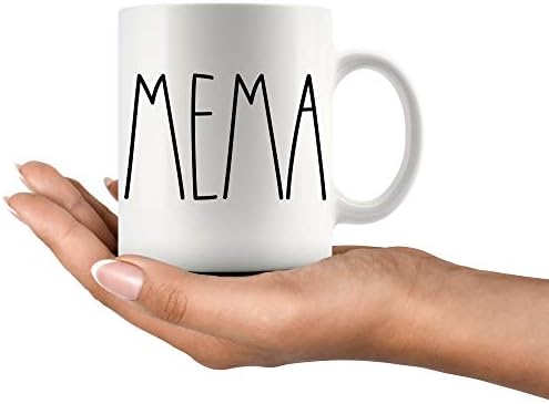 Чаша Mema, Подарък Чаша за Mema на Коледа, Чашата за Кафе, Подарък за рожден Ден, Ден на майката/ бащата на Ден,