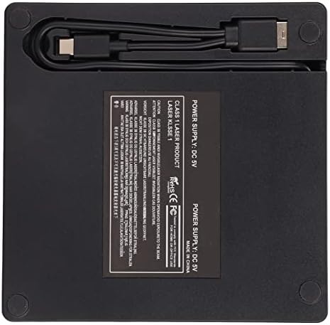Външен DVD-диск PUSOKEI, Оптично устройство за лаптоп USB3.0 USB2.0, Подвижни, Външен CD-rom, DVD-плеър, 5 Gbit/s