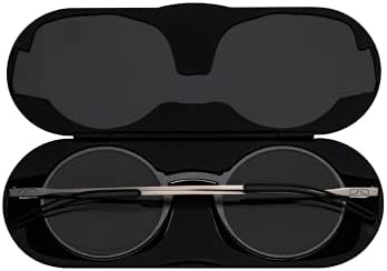 ThinOptics Manhattan Сини Светозащитные Очила За Четене С Кръгла Форма