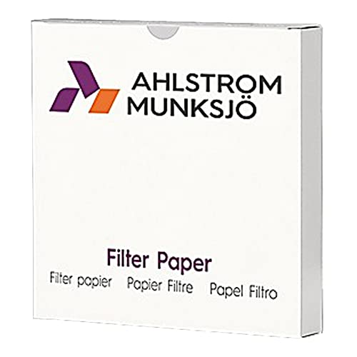 Качествена Филтърна хартия за тестване на захар Ahlstrom 9610-4000, клас 961, Размер на порите 40 микрометра, диаметър