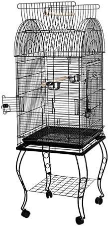 Птичья Клетка Голяма Птичья Клетка 59 *59*150 см Птичья Клетка Градина, Открит и Закрит Клетка за Папагал Гнездо