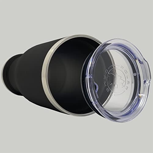 Чаша Пилснер LaserGram 20 грама с Вакуумна Изолация, Зодия Козирог, Приложен Персонални Гравиране (Черен)