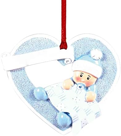 Синята Любовта Люлката На Детето Ваканция На Детето Коледа Подвесное Украса Коледна Украса Веранда Външна Венец