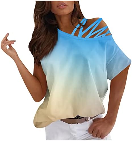 Ризи с дълъг ръкав за вдигане на Тежести, Дамски Ежедневни Блузи С открити Рамене, Блуза С Открити Рамене на спагети