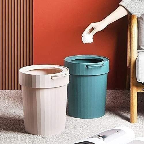 Кошчето за боклук домашни преносимо кошче за боклук хол с проста нажимным пръстен без капачки кухненски кош за отпадъци