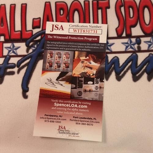 Истински мини-каска JSA с автограф на Майкъл Вик, подписан Atlanta Соколи Mini. - Мини-Каски NFL с автограф
