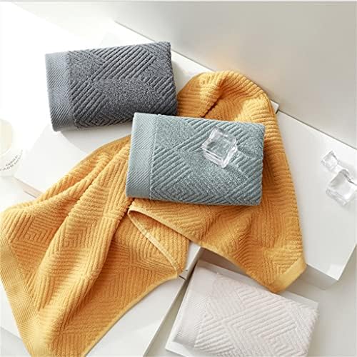 Комплект памучни хавлиени кърпи WPYYI, Голямо кърпи за баня, Кърпи за ръце, кърпи за лице, Хотелско Домашно Мека кърпа (Цвят: сив, размер