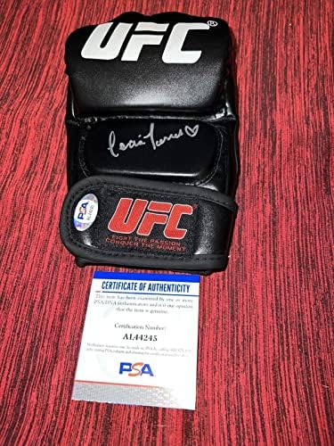 Тесия Торес Подписа Ръкавицата UFC The Tiny Торнадо PSA/DNA 2 - Ръкавици UFC с автограф