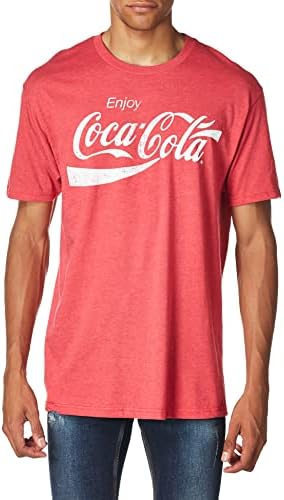 Мъжки t-shirt Coca-Cola с класически винтажным логото на Coca-Cola