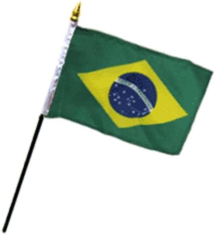 Бразилия 4 x6 Тенис на флаг-пръчка (без основа) (3)