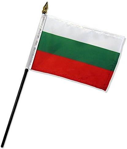 България 4 x6 Тенис на флаг-пръчка (без основа) (1 флаг)