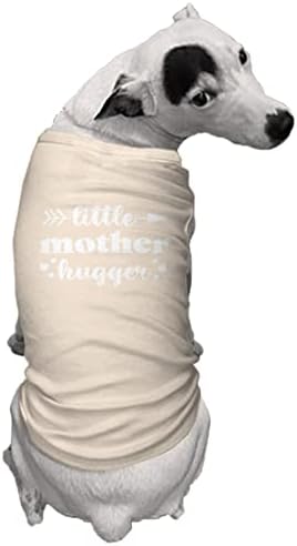 Тениска Little Mother Шушу - Pun Funny Dog (Светло сив, X-Small)