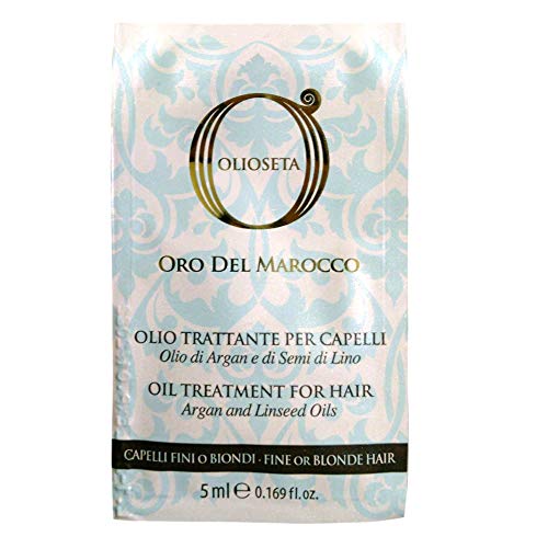 Масло Barex Italiana Olioseta oro del Marocco за изсветляване на тънка коса (0,16 течни унции)