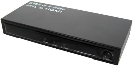 Свързва видео composite или S-Video и стереозвук серия Unlimited Pro A/V към HDMI (AUD-2363)