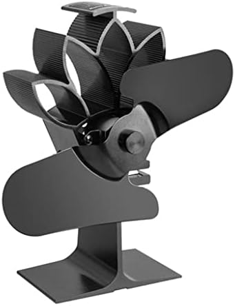 Манто Фенове BBGS с 2 Остриета, Вентилатор за Печки С Топлинна Задвижване, Вентилатор за Циркулация на Топлия Въздух,